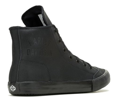 Harley-Davidson Men's Nathan Sneaker, Black, 7.5