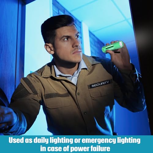 VIHOSE 32 Pcs Mini Flashlights Bulk, Bright Aluminum Handheld Flash Light with Lanyard Small LED Flashlights for Night Reading Emergency Hurricane Camping Hiking, Batteries Not Included(Fresh Color)