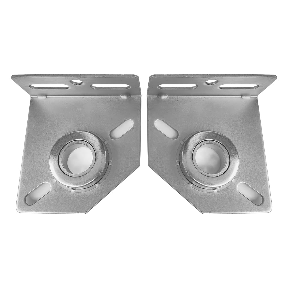 Pair of Garage Door Spring Center Bearing Bracket Garage Door Parts Torsion Spring Anchor Bracket Residential Door Garage Parts