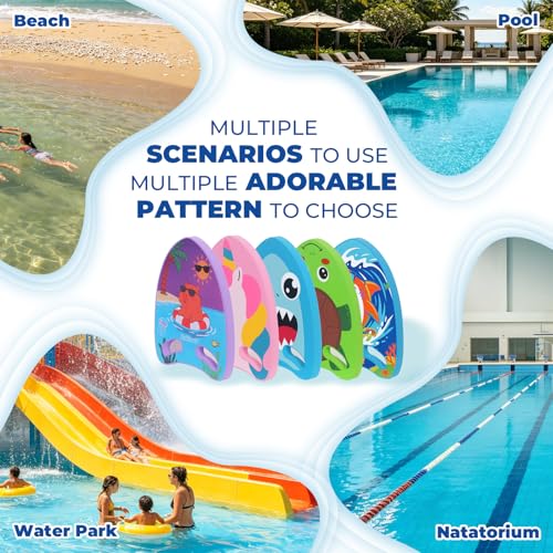 Nattork Kids Swim Kickboard, Swimming Training Board with Handles,