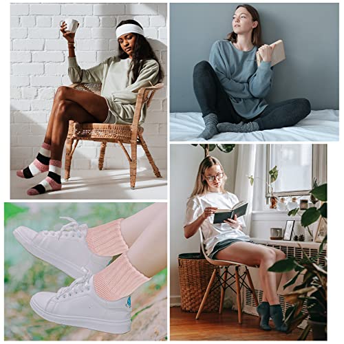 Cozy Warm Wool Socks for Women - Cute Light Pink Boot Crew Socks