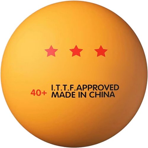 LIANXUE 10 Pcs 3-Star Table Tennis Balls - Competition Grade for Indoor/Outdoor Play