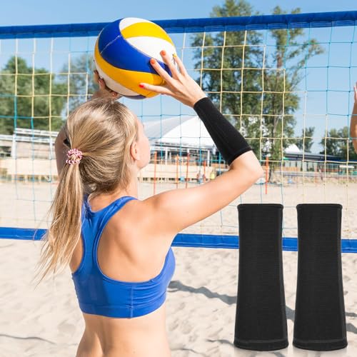 Volleyball Forearm Sleeves - Compression Arm Protectors for Adults & Kids