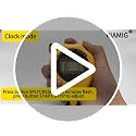 Large Display Digital Stopwatch Timer - 2 Pack Yellow