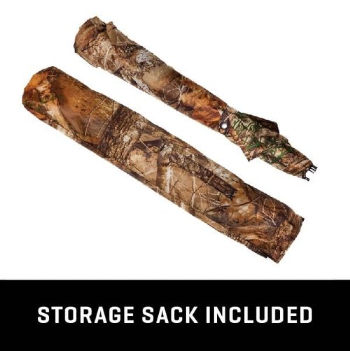 Allen Company Vanish Instant Roof Tree Stand - Large 57"W Umbrella - Durable and Portable Hunting Rain Cover - Hunting Concealment Gear and Accessories - Realtree Edge Camo