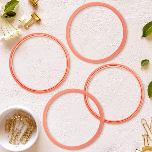 Rubber Gasket Replacement Seals for Owala 40oz Tumbler - Grapefruit