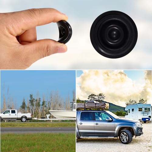 6-Pack Rubber Grease Caps for Dexter EZ Lube Trailer Axles