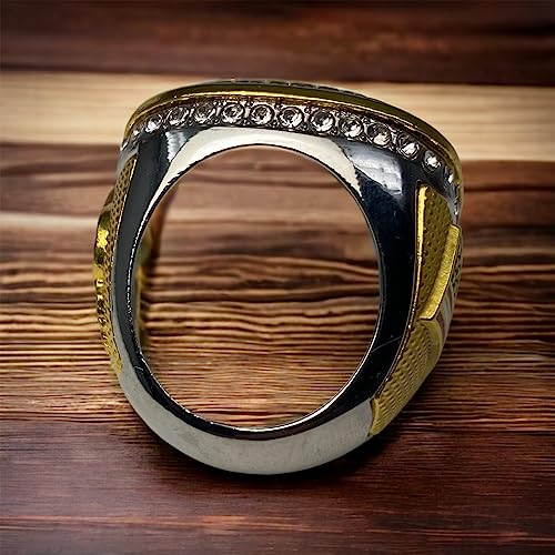 Championship Trophy Ring - Adult Size 10 - Silver Tone - Finalist