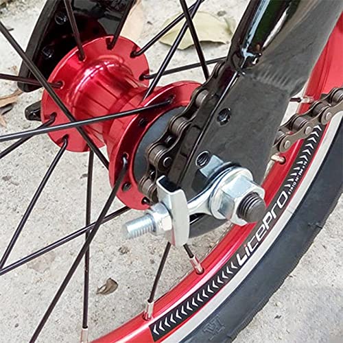 Adjustable Bicycle Chain Tensioner - Steel Chain Adjuster for Single Speed