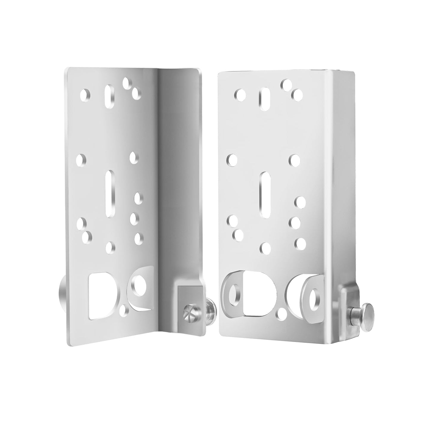 Heavy Duty Garage Door Bottom Lifting Bracket - Commercial-Grade Roller Bracket Assembly for Garage Door Maintenance, Compatible with 2” Track Systems and Stem Roller Assemblies (1 Pair)