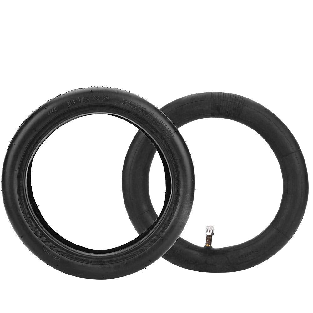 Scooter Tire Set Of Two, Outer And Inner Wheel Rubber Tire Tyre For Xiaomi Electric Scooter Skateboard 8 1/2 X 2 Outer Tire