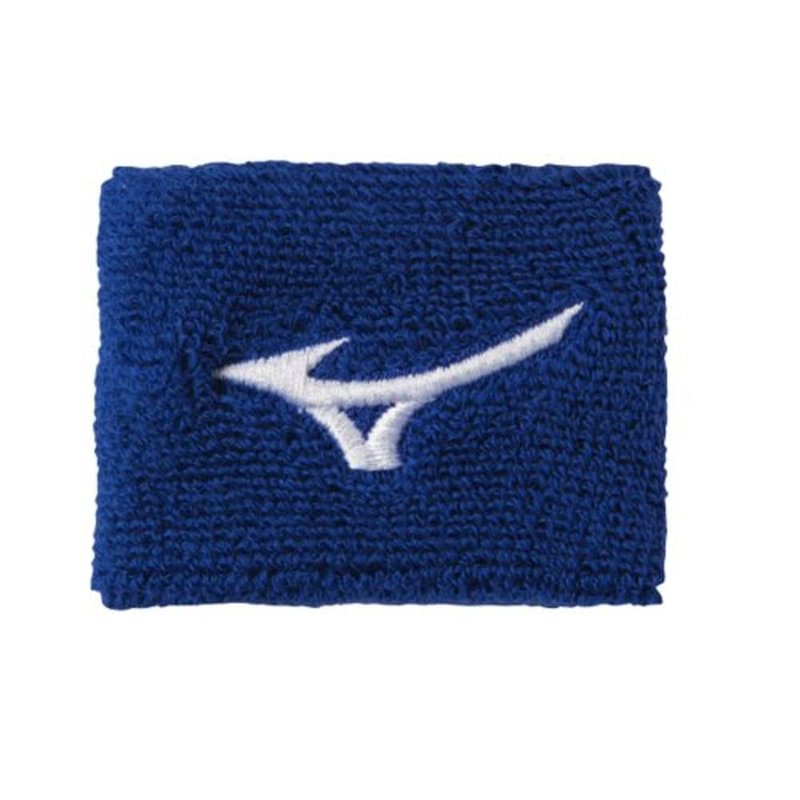 Mizuno 2" Wristband G2, Royal, ONE SIZE FITS ALL (ONE)