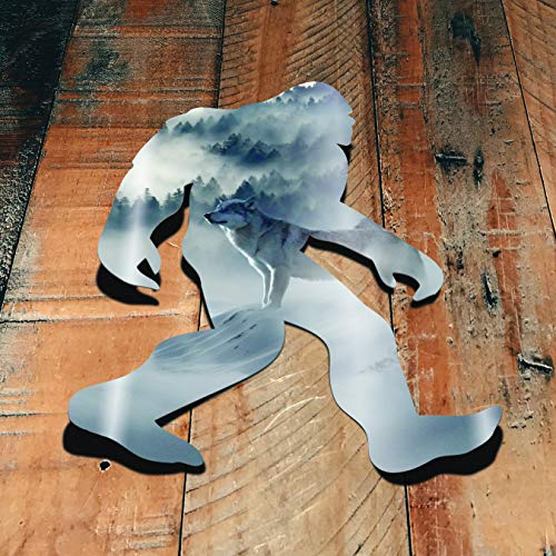 Bigfoot Sasquatch Vinyl Decal Sticker - 5.5x4 Inch - PD3217
