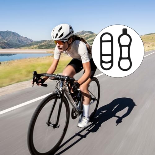 Silicone Bicycle Light Straps - 40 Pcs Multi-Size Set