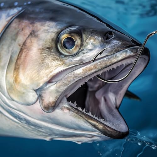 Circle Hooks for Saltwater Fishing - 40pcs Size 3/0