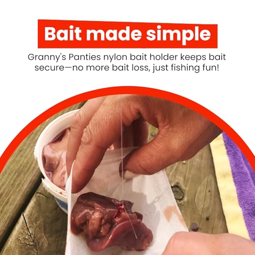 Granny's Panties Nylon Bait Holder for Fishing - 1-Pack