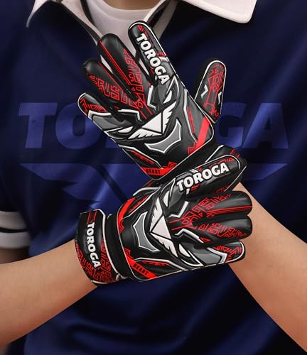 Goalkeeper Gloves for Kids & Youth – Soccer Goalie Gloves, Strong