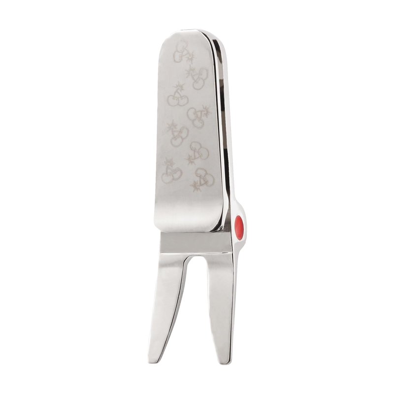 STUDIO CRAFTED Golf Divot Tool - Features Stylish Design, Causes Less Damage to Greens (Cherry Bombs)