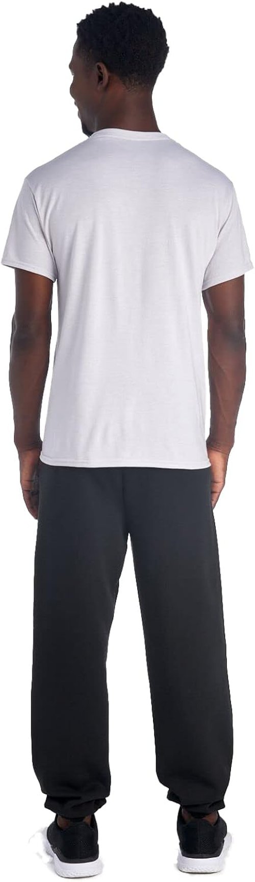 Jerzees Men's NuBlend Fleece Sweatpants - Relaxed Fit, Elastic Bottom, Soft Cotton Blend