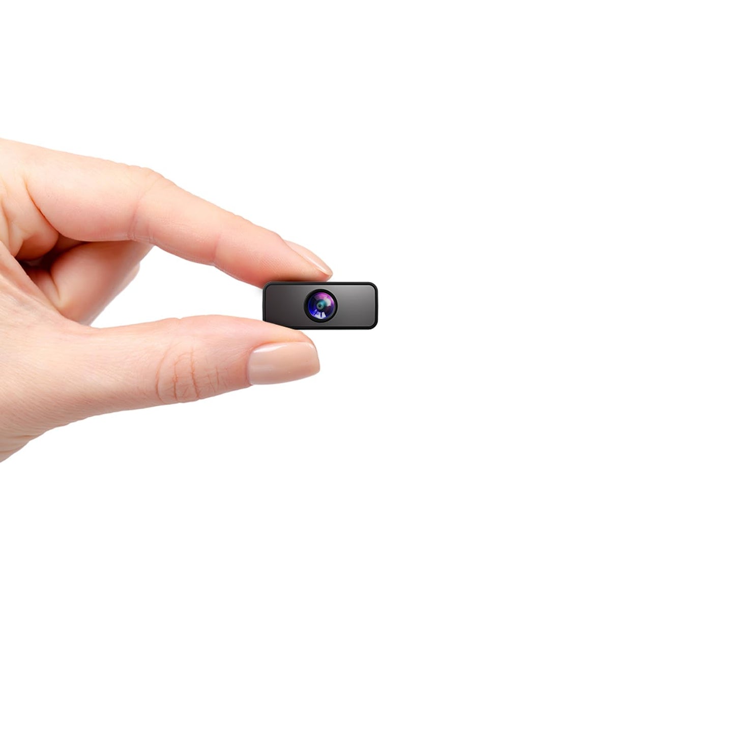 4K HD Mini Security Camera, Free Cloud & SD Storage, Works with/Without WiFi for Baby/Pet/Nanny Monitoring