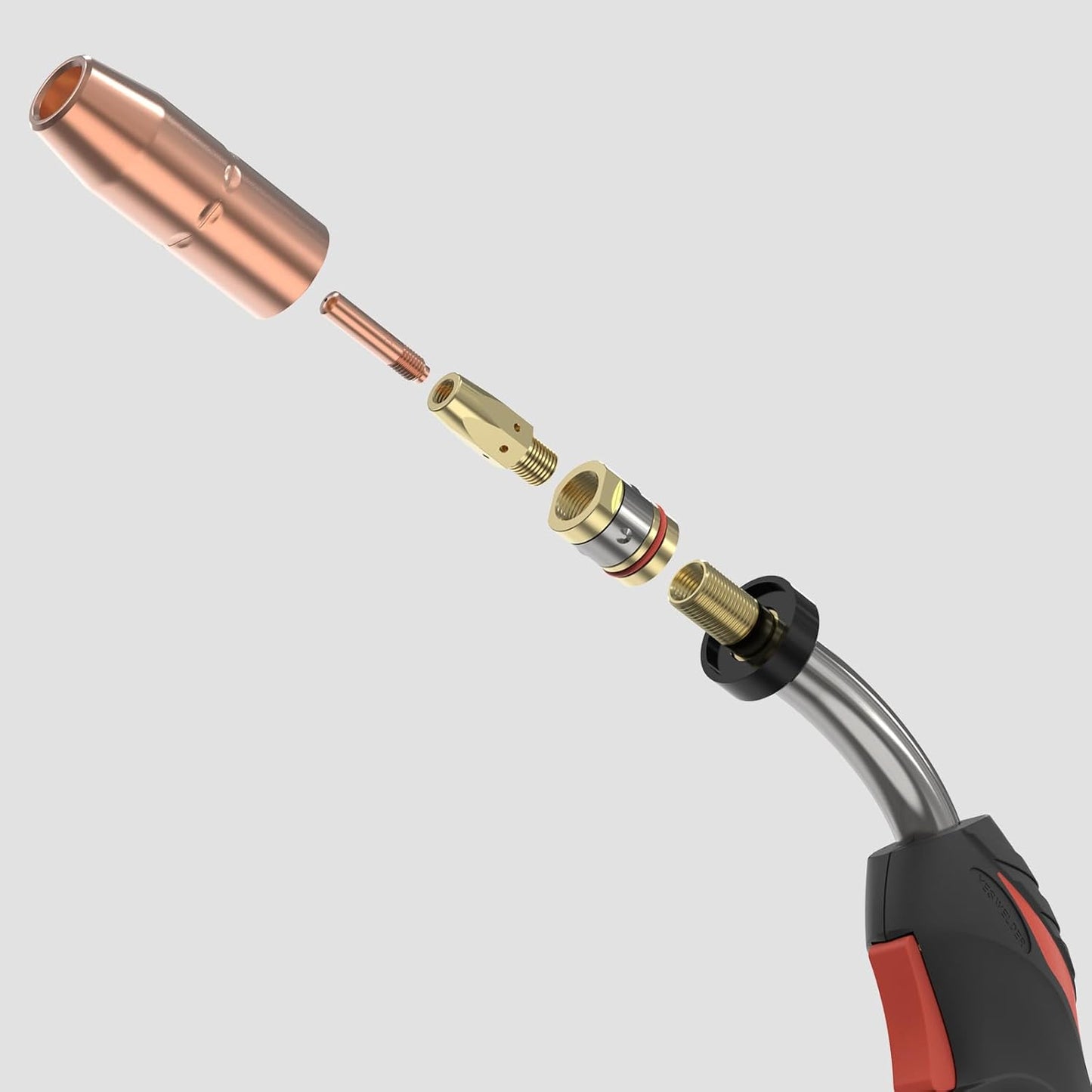 150Amp MIG Welding Gun Torch Replacement for Miller M-150/M-15 - 12ft YESWELDER