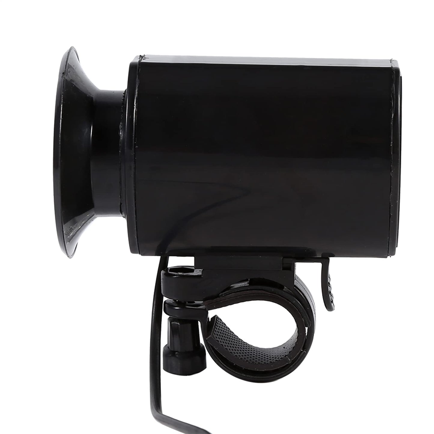 Natudeco 6-Loud Bike Rings Bell Sound Electronic Horn Bell Rings Bell Alarm Speaker Quick Release Bike Bell Electric Bike Bell with Black for Bicycle Handlebar Accessory
