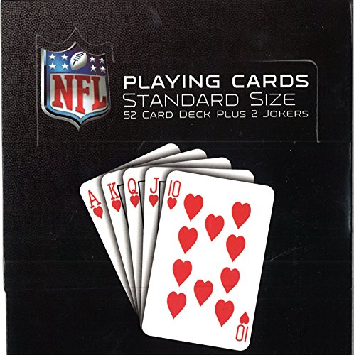 NFL Playing Cards - New Orleans Saints - 2.5" x 3.5" - Black