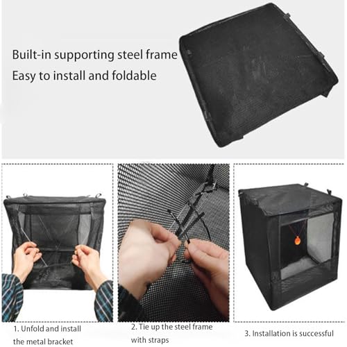 Soundproof Slingshot Target Box - 11.8 Inch Portable Shooting Practice