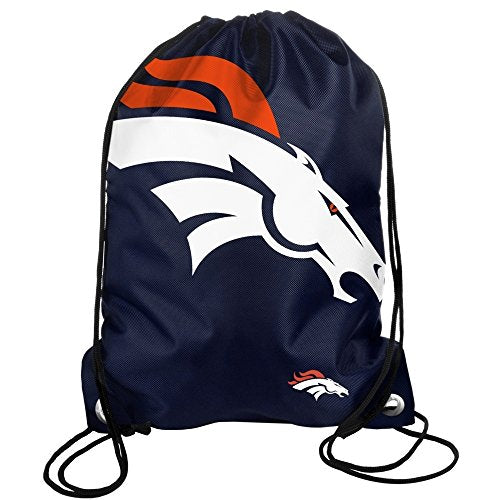 Denver Broncos Drawstring Backpack - Team Color, One Size