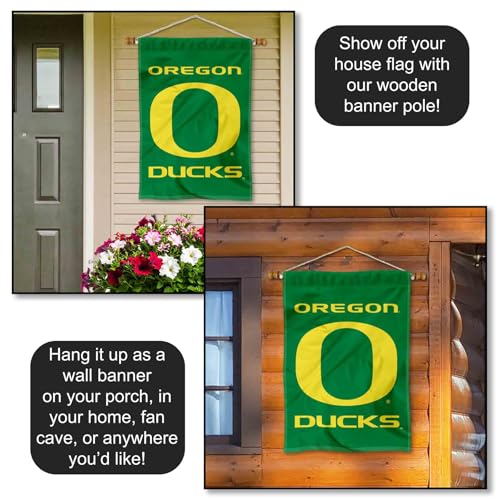 30x40 Double Sided College House Banner Flag - Officially Licensed Outdoor Decor