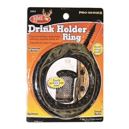 Drink Holder Ring - Easily Screwed into Tree - Blister