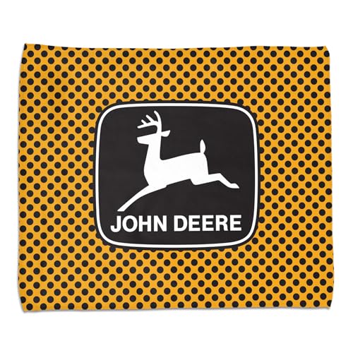 Full Color Shop Towel - John Deere - Construction Yellow - 15"x18"