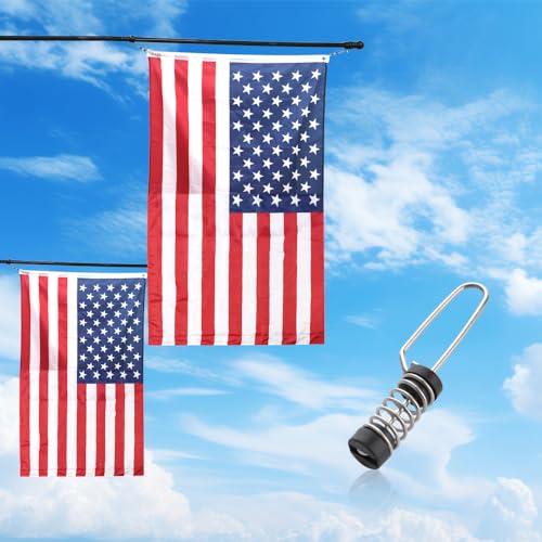 Fishing Flag Clips - 4 Pack Stainless Steel Marine Grade