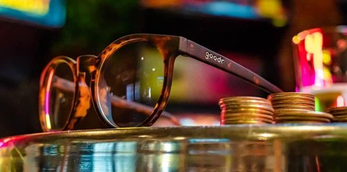 Goodr Insert Coin To Continue Blue Light Blocking Sunglasses - Stylish Protection For Your Eyes