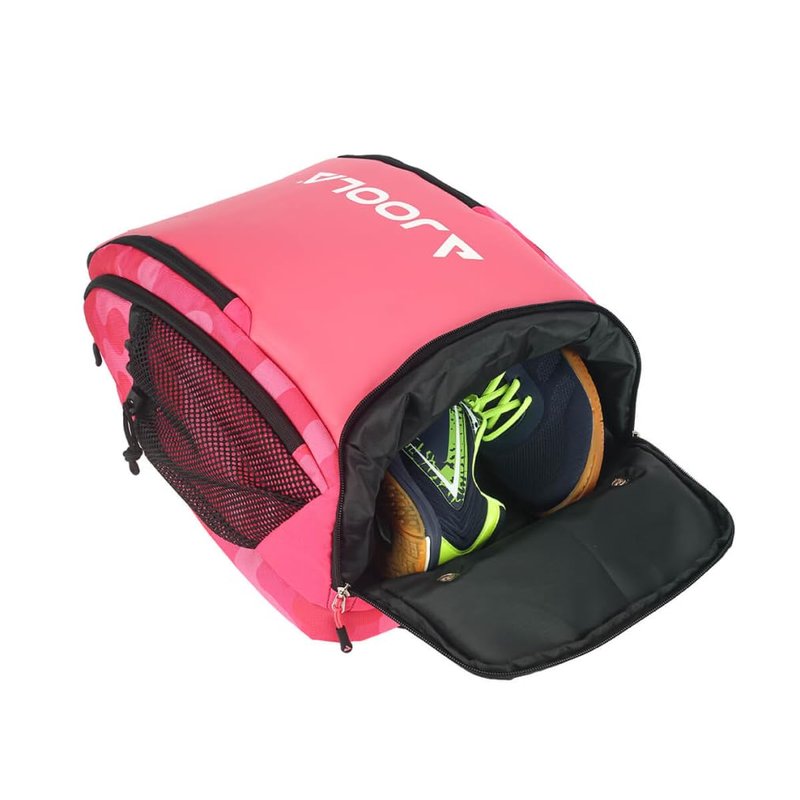 JOOLA Pickleball Bag - Vision II Deluxe Pickleball Backpack - Large Paddle Bag Fits 4 Pickle Ball Paddles & Gear - Includes Fence Hook, Extra Pockets, Ventilated Shoe Storage