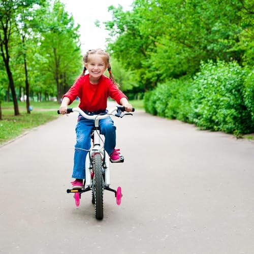 Dark Gray Flash Mute Bicycle Training Wheels for 12 Inch Bikes