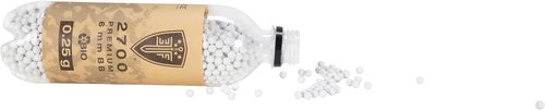 Elite Force Biodegradable 6mm Airsoft BBs - Premium .25 Gram, 2700 Count for Eco-Friendly Play