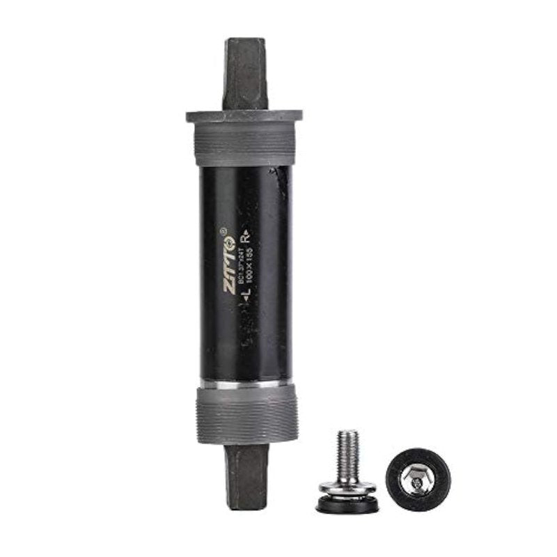 Square Taper Bottom Bracket, Sealed Bearings for Durability, Bike Crank Axis Assembly for Cyclists, Mechanics, Road and Mountain Bikes