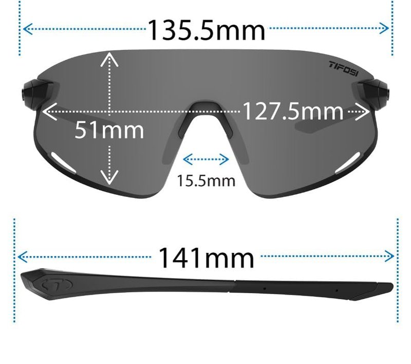 Tifosi Optics Vogel XC Sunglasses (Crystal Pink, Pink Mirror)