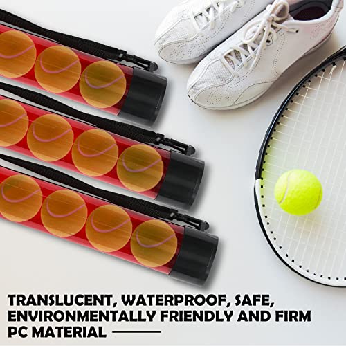 Tennis Ball Pickup Tube - 3 Pcs Red Holder for 18 Balls