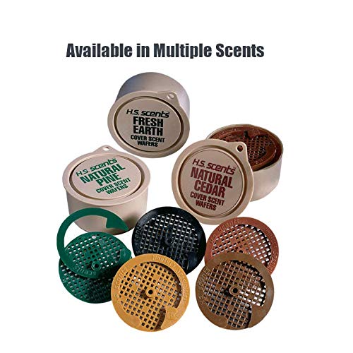 Hunters Specialties unisex adult Hunters Specialties Natural Pine Cover Scent Wafers, Tan, 1-Pack US