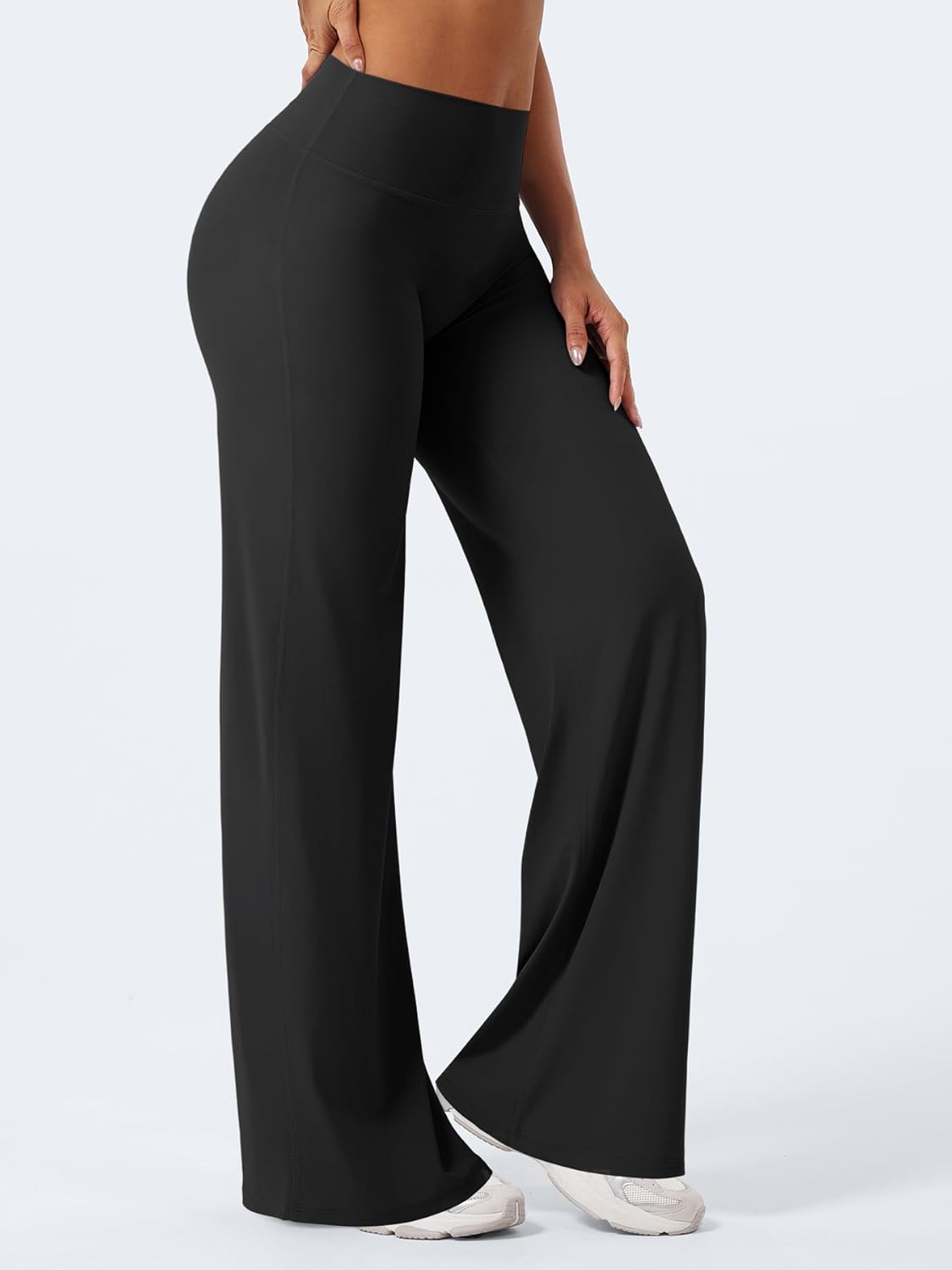 YEOREO High Waist Workout Leggings - No Front Seam, Buttery Soft Fabric | Available in 29", 31.5", 33", 35" Sizes
