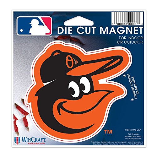 Baltimore Orioles Die Cut Magnet - Officially Licensed