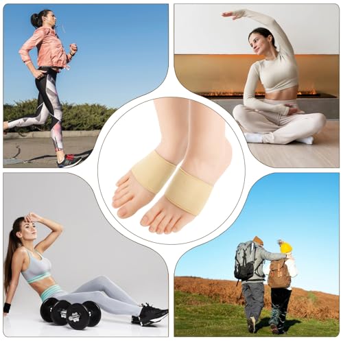 Arch Support Sleeves - Compression Foot Wraps for Flat Arches