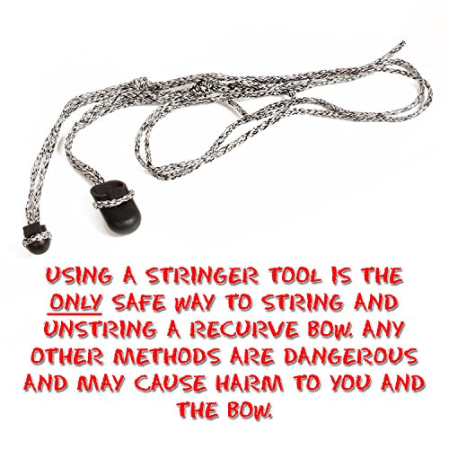 KESHES Recurve Bow Stringer Tool for Safe & Easy Bow Stringing