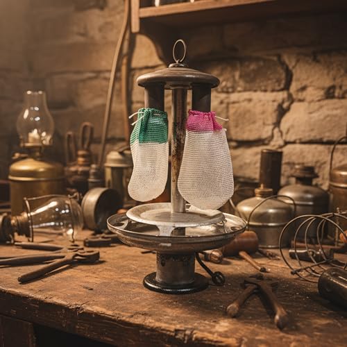 10 Pack Propane Lantern Mantles - Easy Installation for Camping
