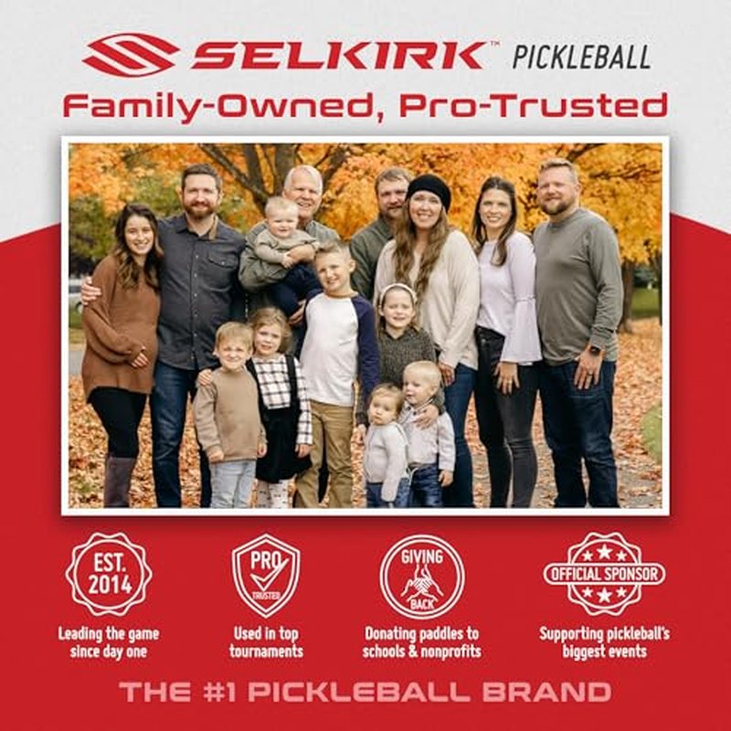 Selkirk Sport Premium Pickleball Paddle Cover (Black/Red) | Durable Leather Pickleball Covers for Paddles | Premium Accessories and Equipment