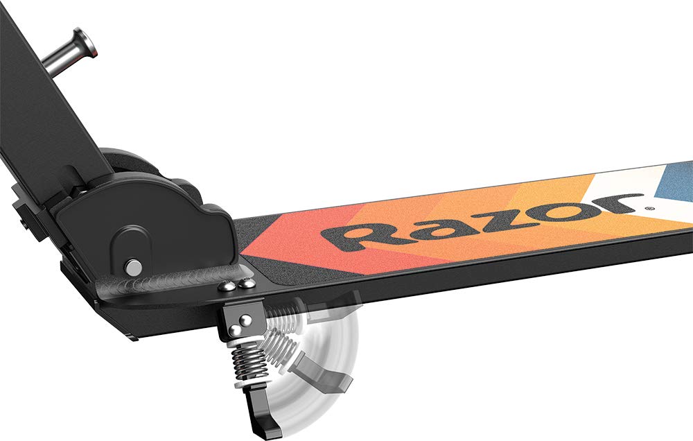 Razor A5 Lux Kick Scooter for Kids Ages 8+ - 8" Urethane Wheels, Aluminum Frame, Anodized Finish Featuring Bold Colors and Graphics, For Riders up to 220 lbs