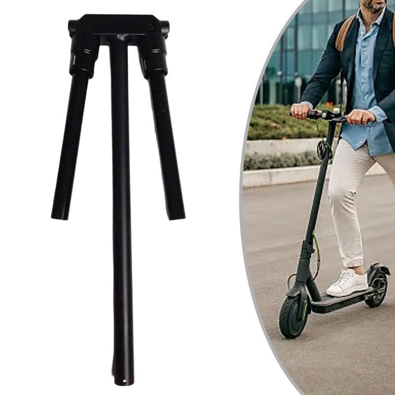 10 Inch Folding Scooter Handlebar Metal T-Bar Handle Replacement for Kugoo Electric Scooter, Easy Install Compatible Accessory, Black, 450mm Length