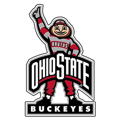 Ohio State Smiling Brutus Magnet - 3 Inch